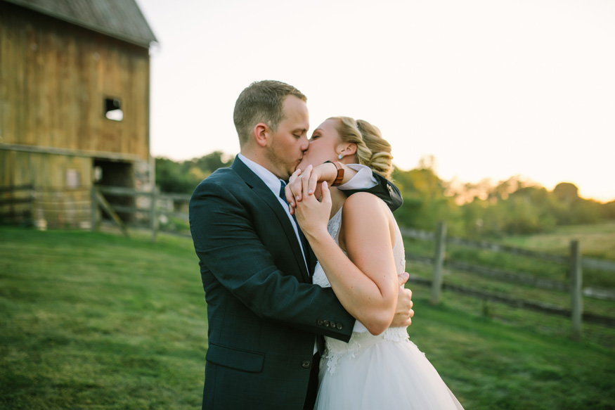 Rachel And Chris Misty Farm Wedding At Frutig Farms